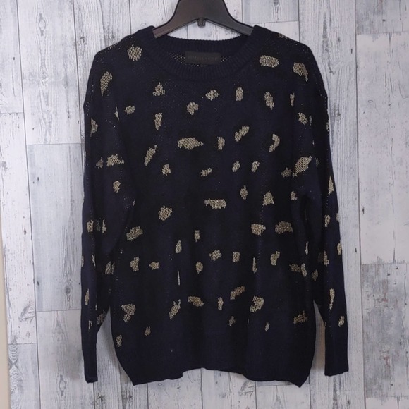Kendall & Kylie Animal Print Sweater XL - Picture 3 of 12
